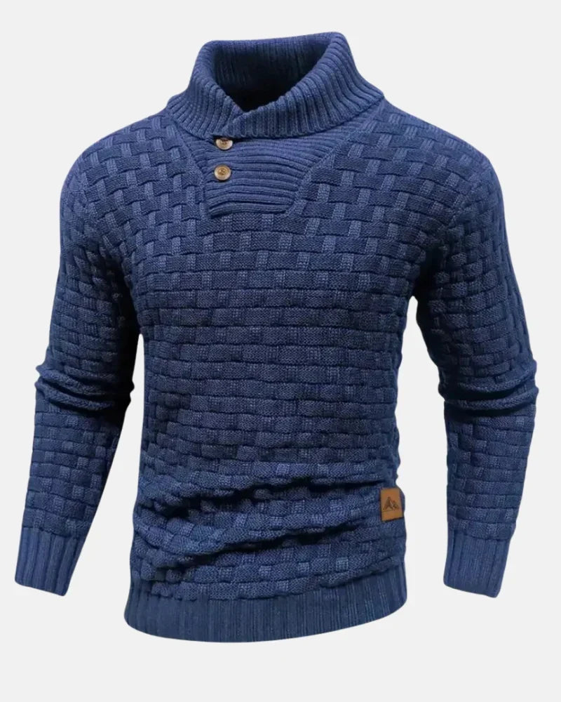 Sweter z dzianiny Rivetto