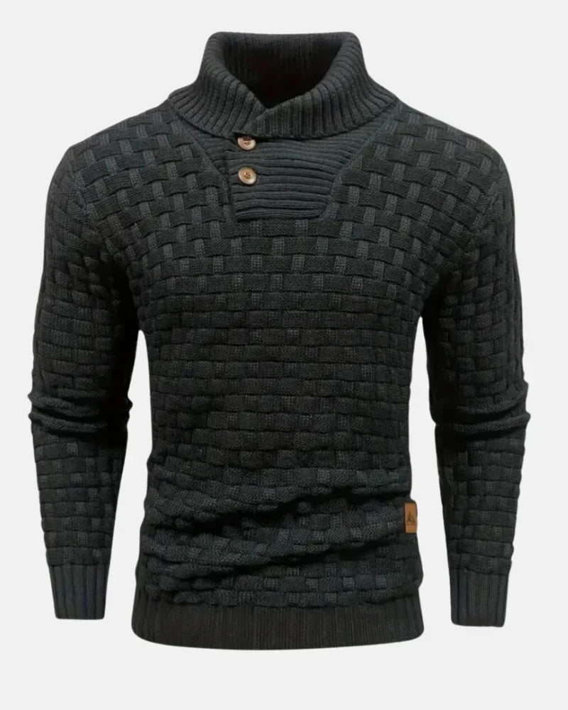 Sweter z dzianiny Rivetto