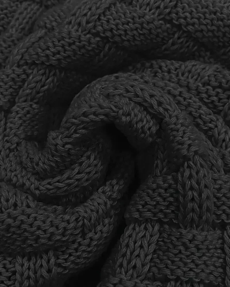 Sweter z dzianiny Rivetto