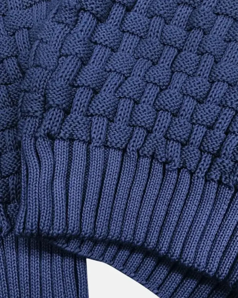 Sweter z dzianiny Rivetto