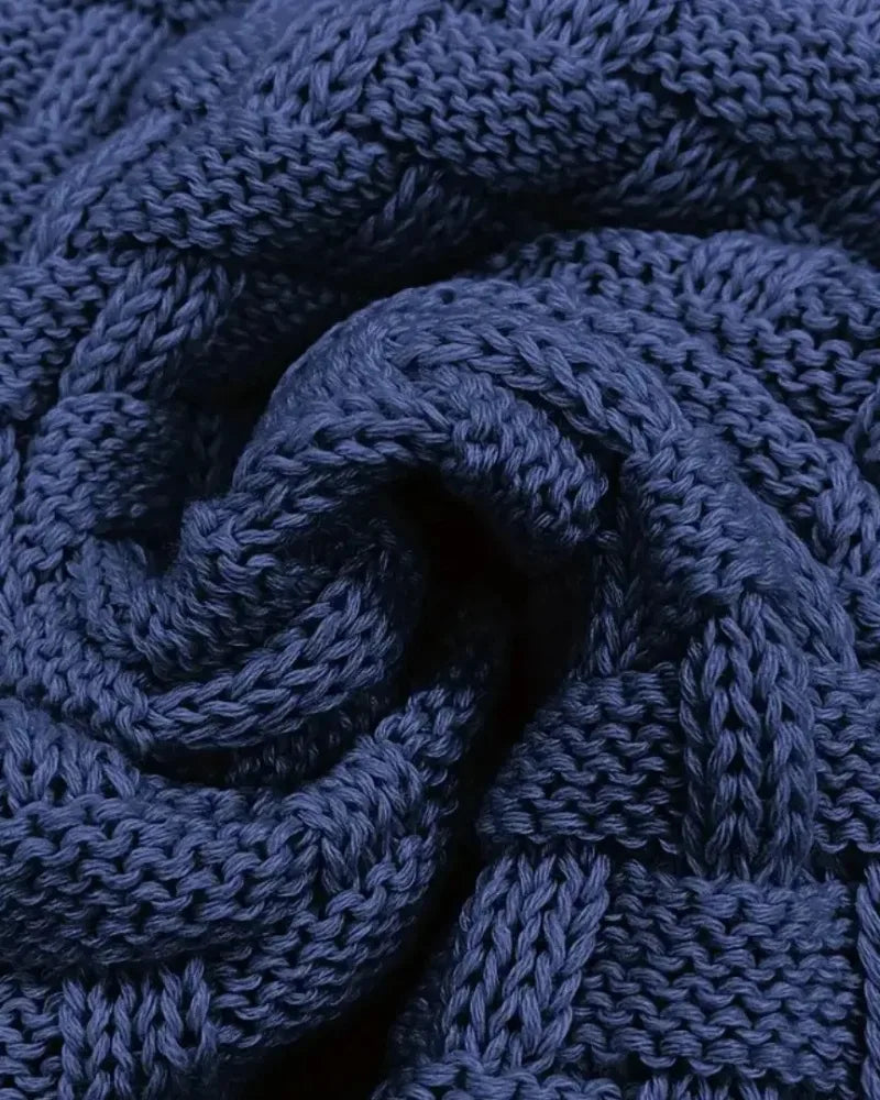 Sweter z dzianiny Rivetto