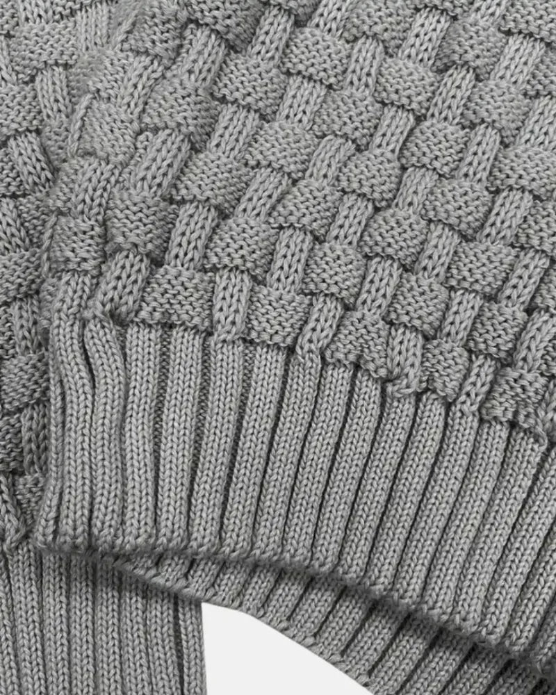 Sweter z dzianiny Rivetto