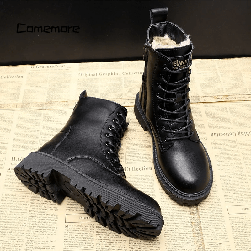 Polerowane czarne buty