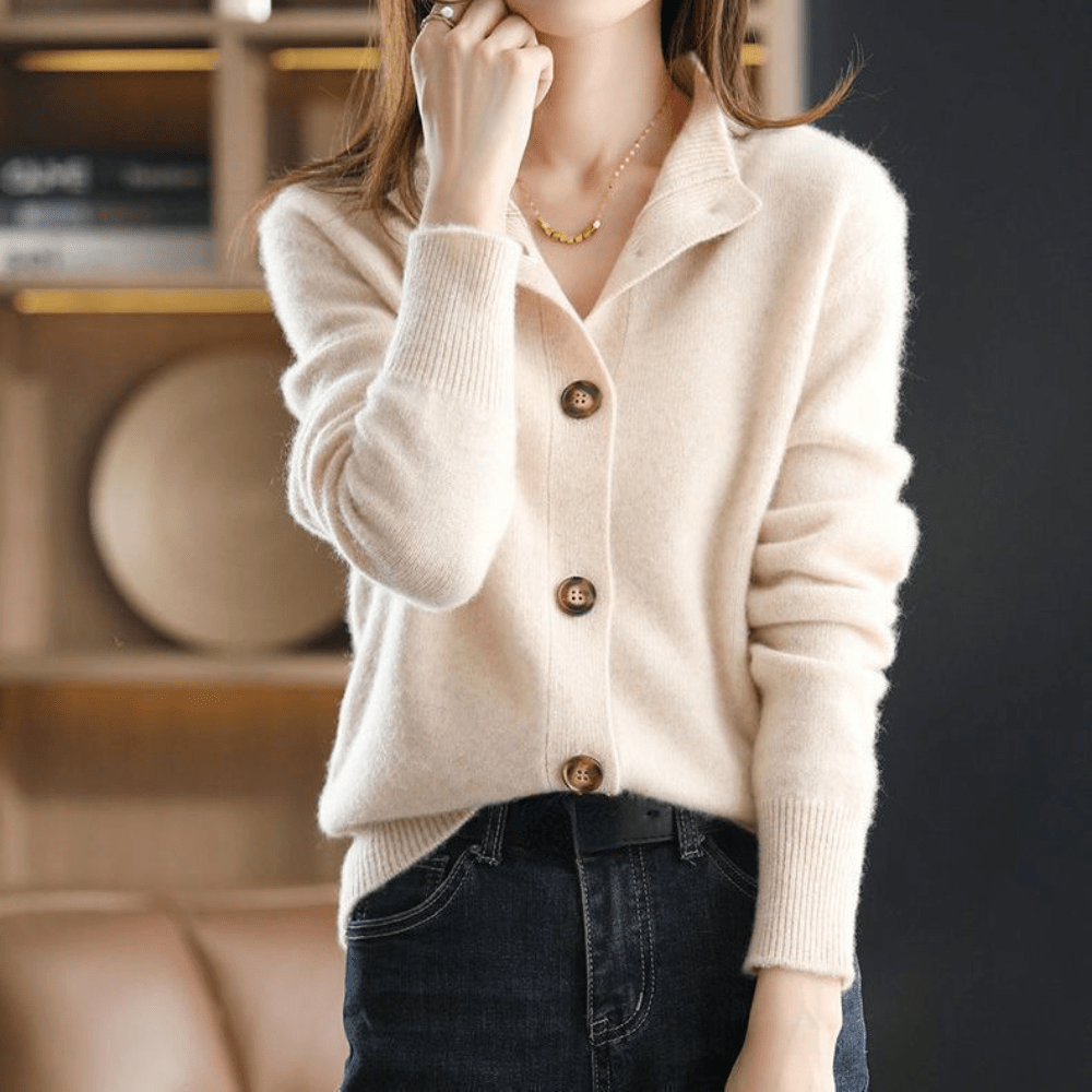 Anny - Luksusowy Kardigan Sweter