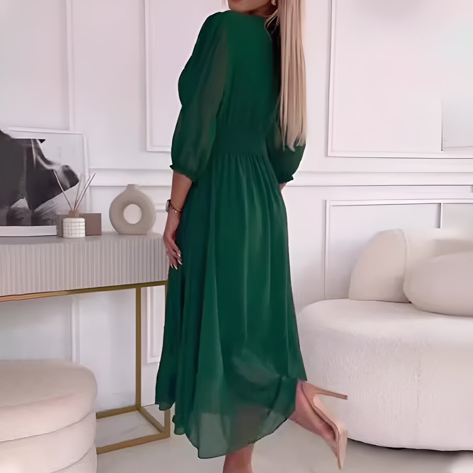 Nia | Stylowa sukienka kopertowa