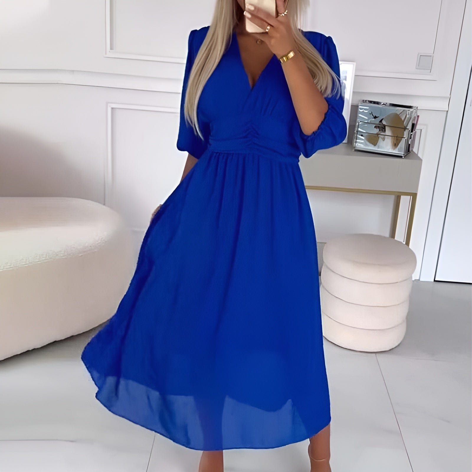 Nia | Stylowa sukienka kopertowa