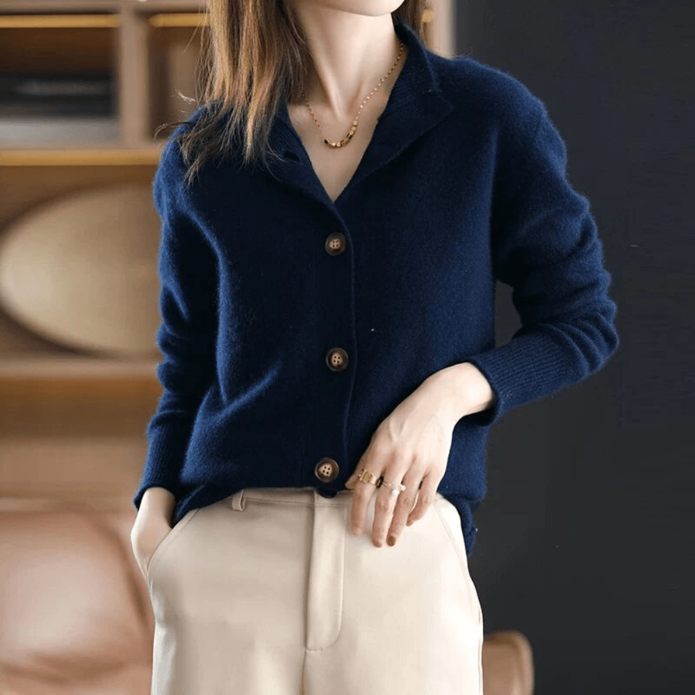 Anny - Luksusowy sweter z dzianiny