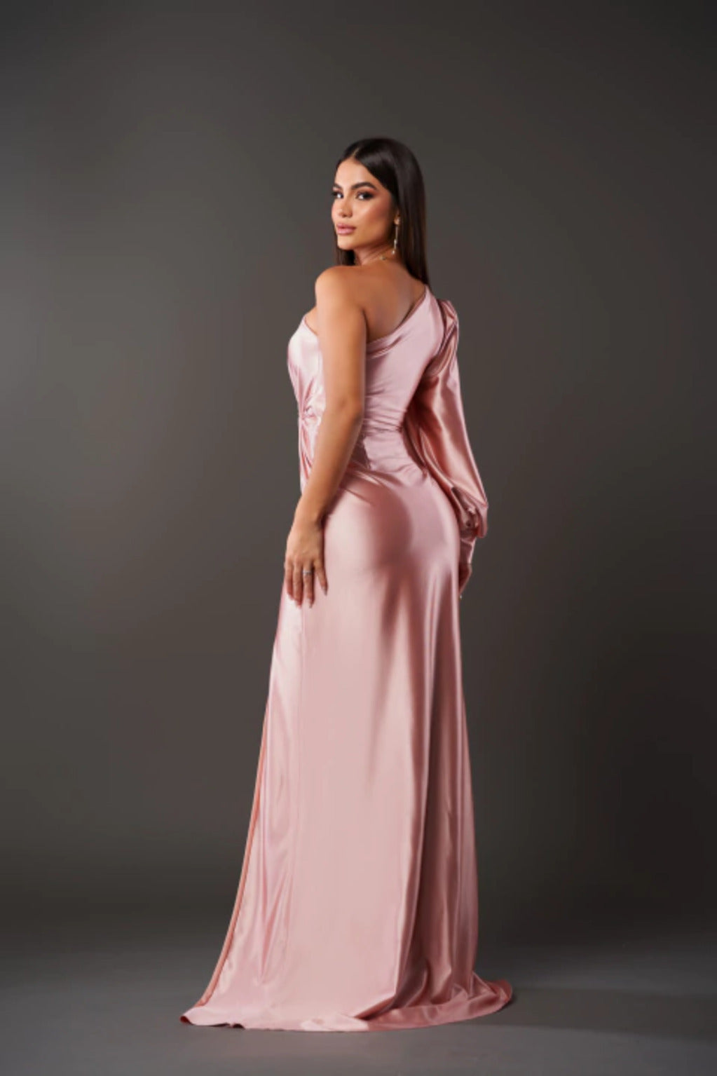 Becca - Elegancka długa sukienka maxi