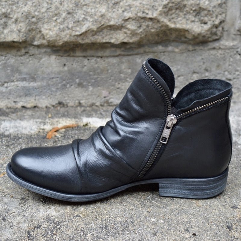 Buty codzienne zapinane na zamek