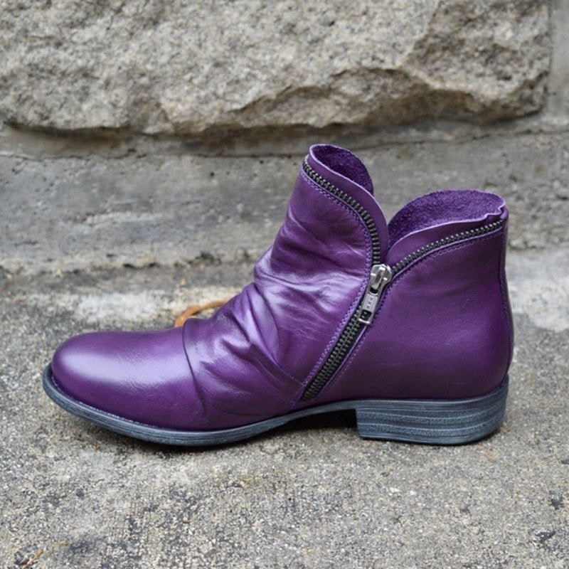 Buty codzienne zapinane na zamek